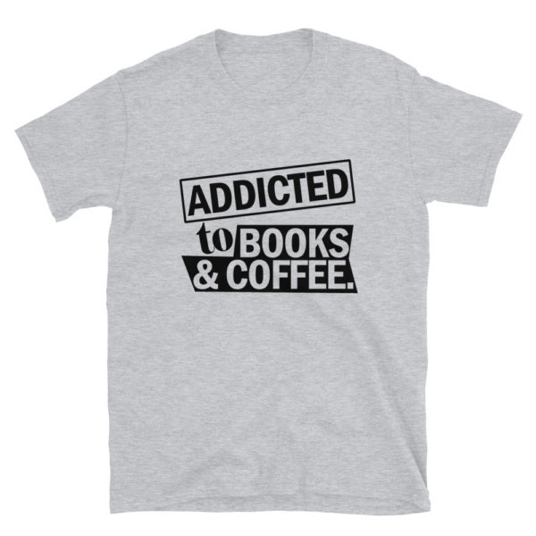 Book & Coffee Lover Men's/Unisex T-Shirt