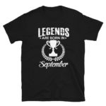 Born in September Men's/Unisex T-Shirt