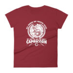 Capricorn Women's Fashion Fit T-shirt