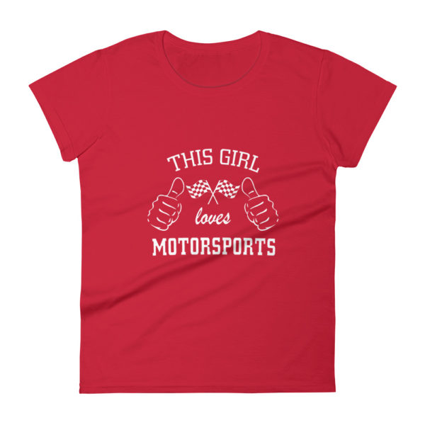 Car Motorsport's Lover Women's Fashion Fit T-shirt