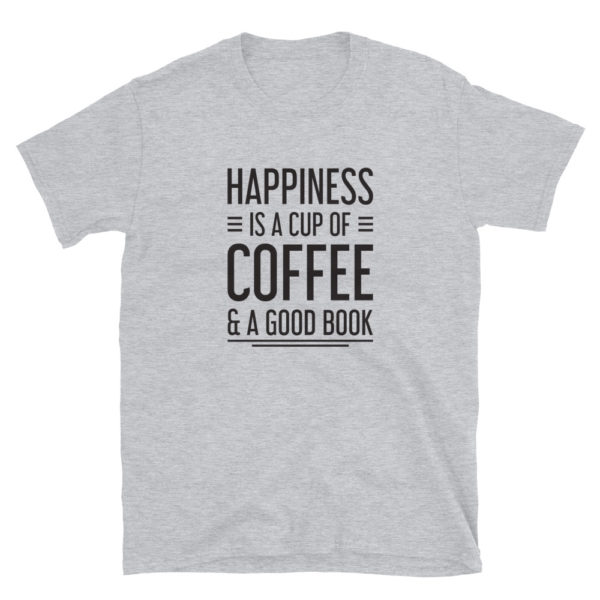 Coffee and Book Lover Men's/Unisex T-Shirt