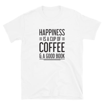 Coffee and Book Lover Men's/Unisex T-Shirt