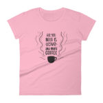 Coffee Lover Women's Fashion Fit T-shirt