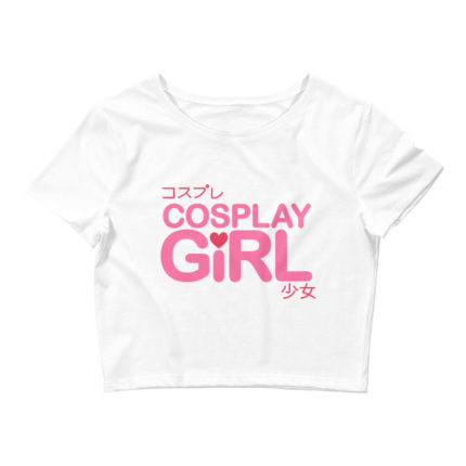 Cosplay Girl Women’s Premium Crop Top T-shirt