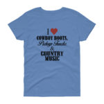 Country Music Women's Loose Crew Neck T-shirt