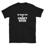 Craft Beer Blood Type Men's/Unisex T-Shirt