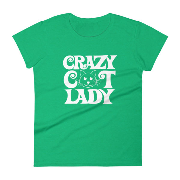 Crazy Cat Lady Women's Fashion Fit T-shirt