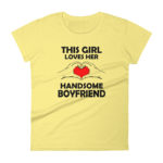 Cute Girlfriend Women's Fashion Fit T-shirt