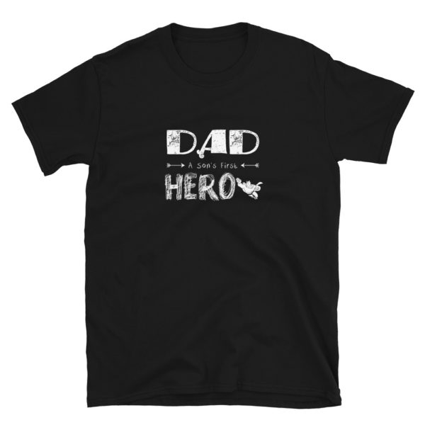 Dad A Son's First Hero Soft T-Shirt