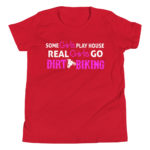 Dirt Biking Girl's/Youth Premium T-Shirt