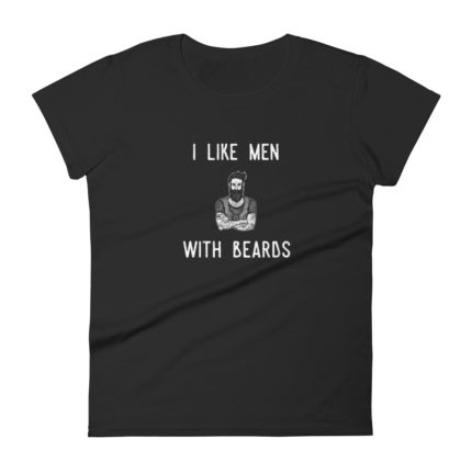 Female Beard Lover Women's Fashion Fit T-shirt