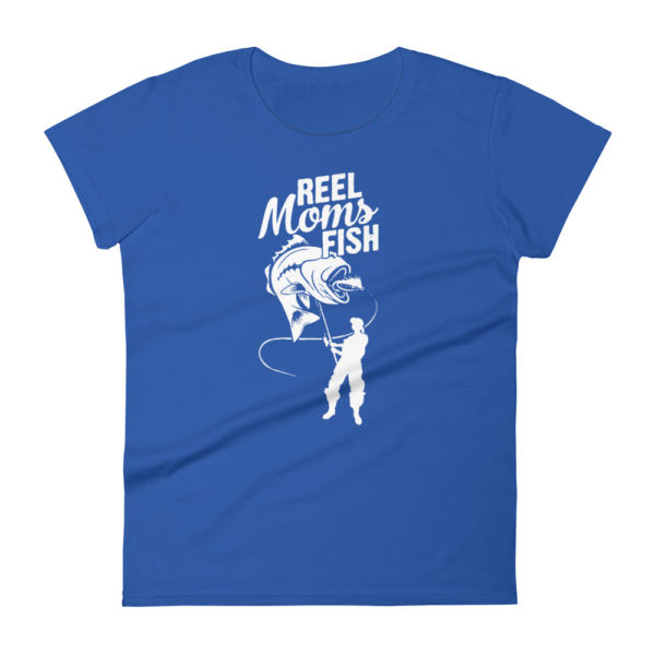 Funny Mother Fishing Women's Fashion Fit T-shirt