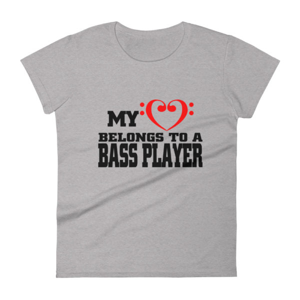 Girlfriend/Wife of a Bass Player Women's Fashion Fit Tee