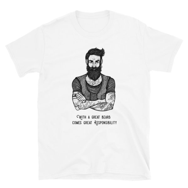Hipster Beard Men's Soft T-Shirt