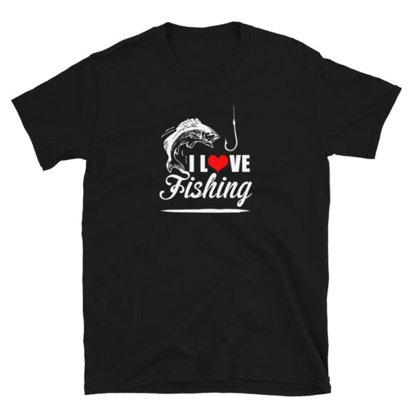 I Love Fishing Men's/Unisex Soft T-Shirt
