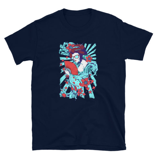 Japanese Geisha Men's/Unisex Soft T-Shirt
