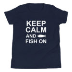 Keep Calm Fishing Kid's/Youth Premium T-Shirt