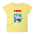 PAWS Cat Lover Women's Fashion Fit T-shirt