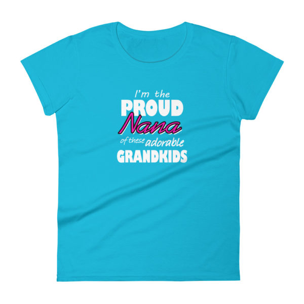 Proud Nana Grandma's Premium T-shirt