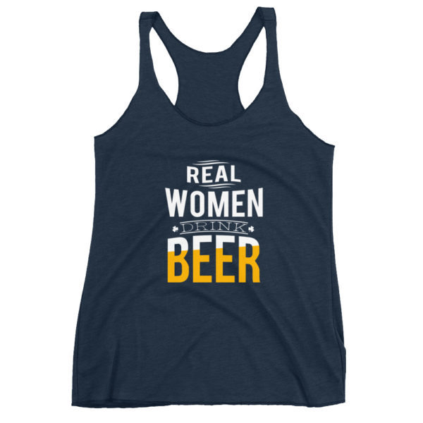 Women's Beer Racerback Tank Shirt