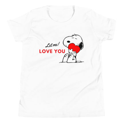 Let Me Love You Snoopy Girl's Premium T-Shirt