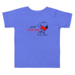 Let Me Love You Snoopy Girls Toddler T-shirt