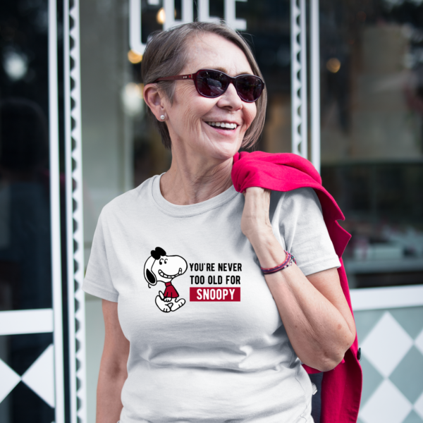 Snoopy Birthday T-Shirt for Woman/Grandma (Unisex sizing)