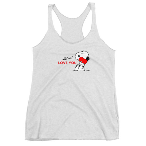 Snoopy Love Valentine's Premium Tank-top T-shirt